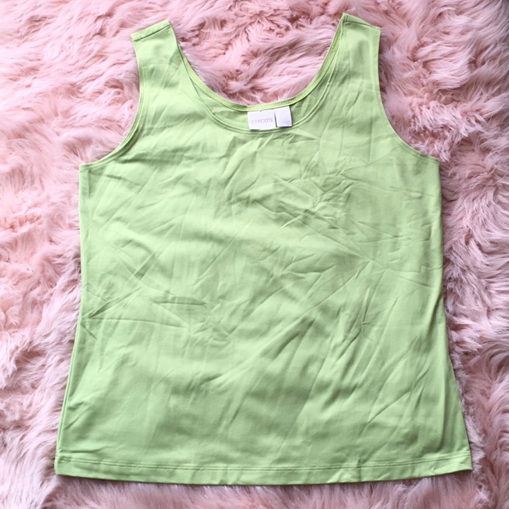 Chico’s microfiber contemporary tank | basic knit